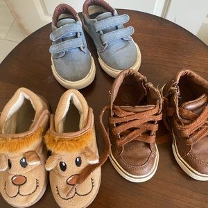 3 pairs toddler shoes
